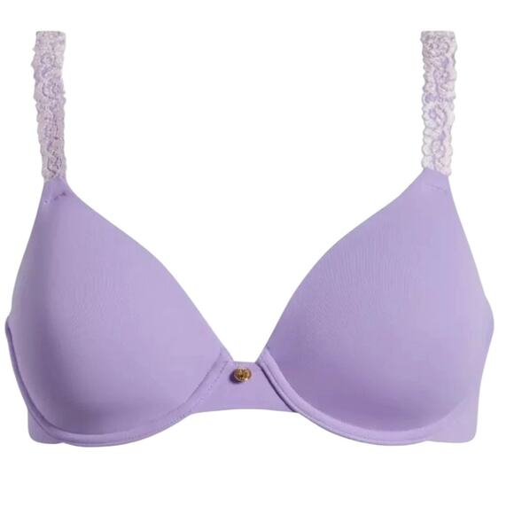 Natori 731080 Violet Rose Dream Custom Coverage Underwire Bra – 32G - Picture 3 of 7